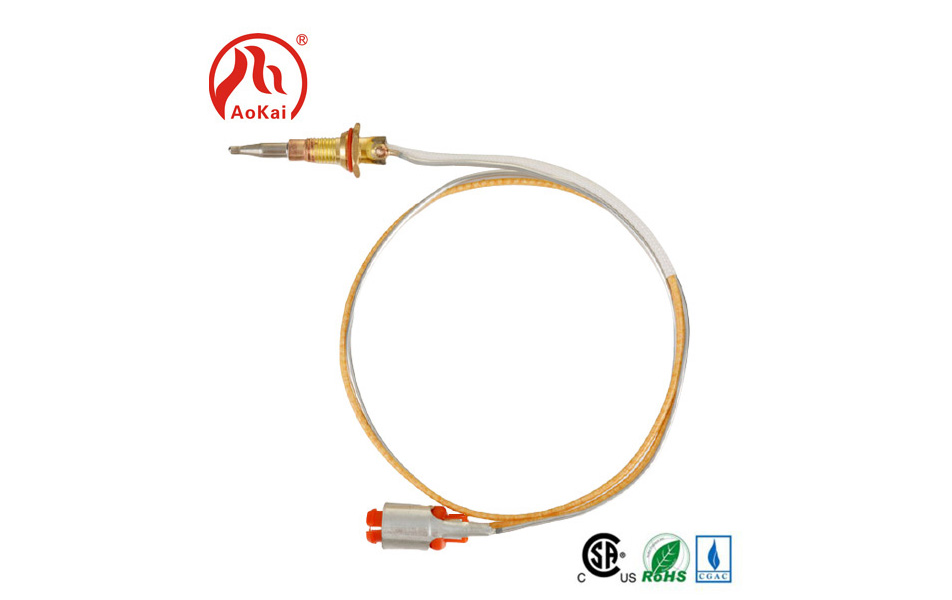 Thermocouple pikeun ciri suhu masak